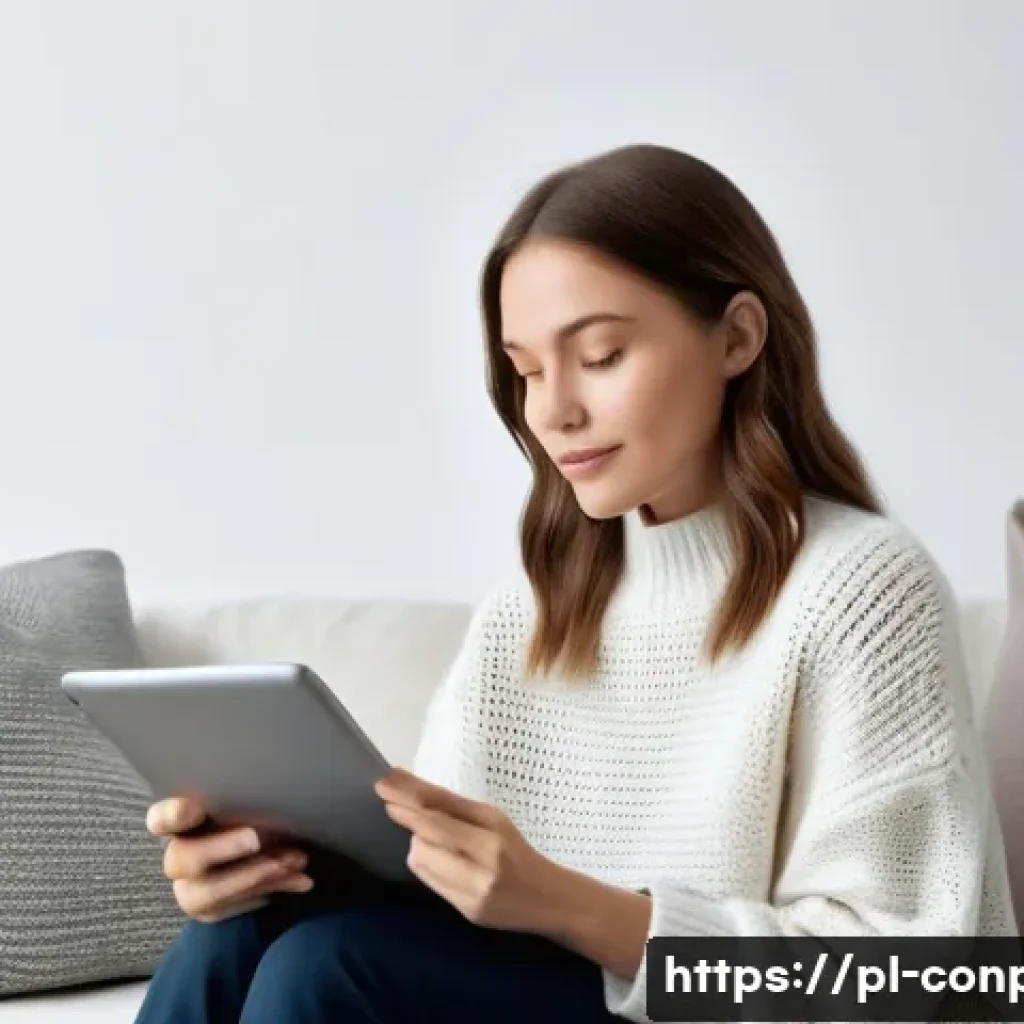 소비자 감정 예측 모델 - **Prompt 1: The Intuitive Digital Assistant**
    "A young Polish woman, aged late 20s to early 30s,...