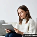 소비자 감정 예측 모델 - **Prompt 1: The Intuitive Digital Assistant**
    "A young Polish woman, aged late 20s to early 30s,...